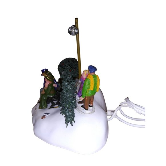 LEMAX Sneak A Peek Animated Village Collection Boxed Christmas Decor Set 2007 - Picture 6 of 15